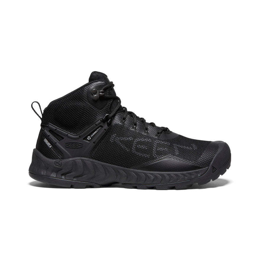 M。 MEN'S NXIS EVO MID - TRIPLE BLACK | KEEN FOOTWEAR SINGAPORE
