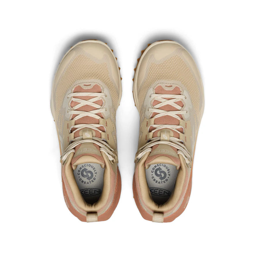 WOMEN'S ZIONIC NXT WP - SAFARI/CORK | KEEN FOOTWEAR SINGAPORE