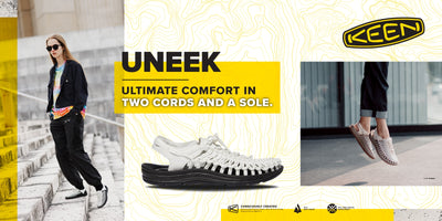 TWO CORDS AND A SOLE: THE FUNKILY FLEXIBLE UNEEK SHOE