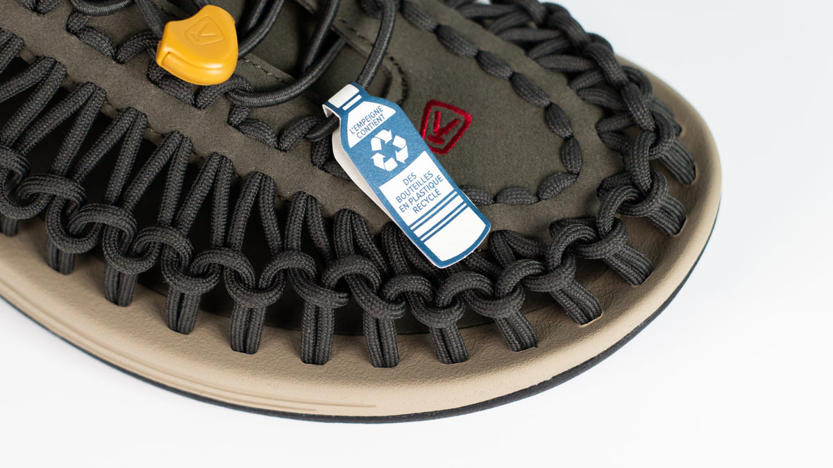 A GOOD PLACE TO PUT PLASTIC WASTE? IN OUR SHOES