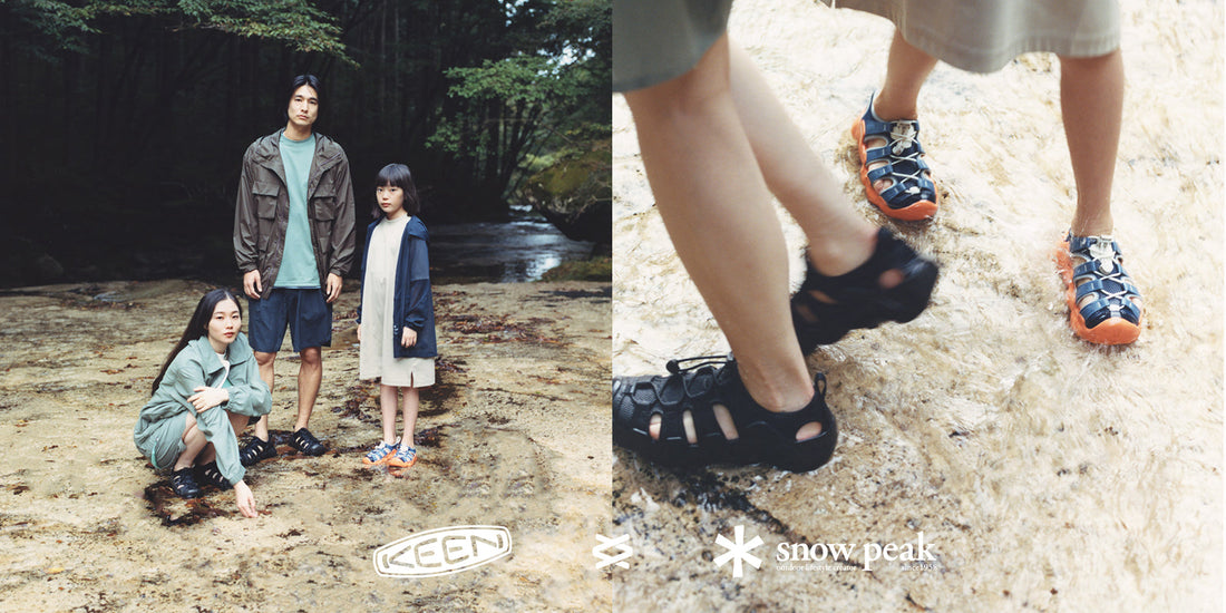 KEEN and Snow Peak Launch their Debut Collaboration on the HYPERPORT H2