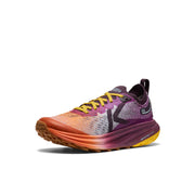 WOMEN'S SEEK TRAIL RUNNING SHOE - WILLOWHERB/ORANGE PEE