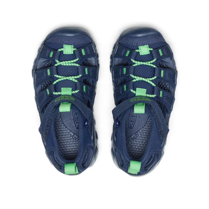 CHILDREN'S HYPERPORT H2 SANDAL -NAVAL ACADEMY/VIBRANT GREEN