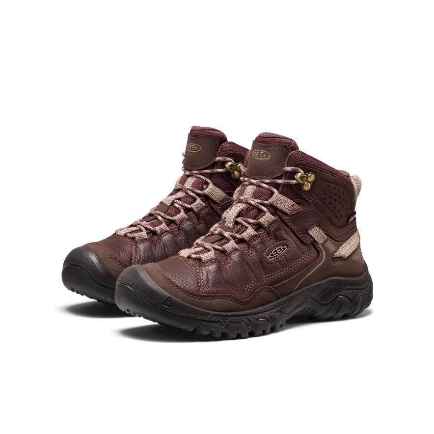 WOMEN'S TARGHEE IV MID WP   - TUMBLED CHOCOLATE