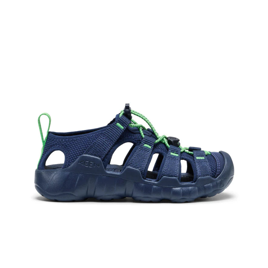 YOUTH'S HYPERPORT H2 SANDAL - NAVAL ACADEMY/VIBRANT GREEN