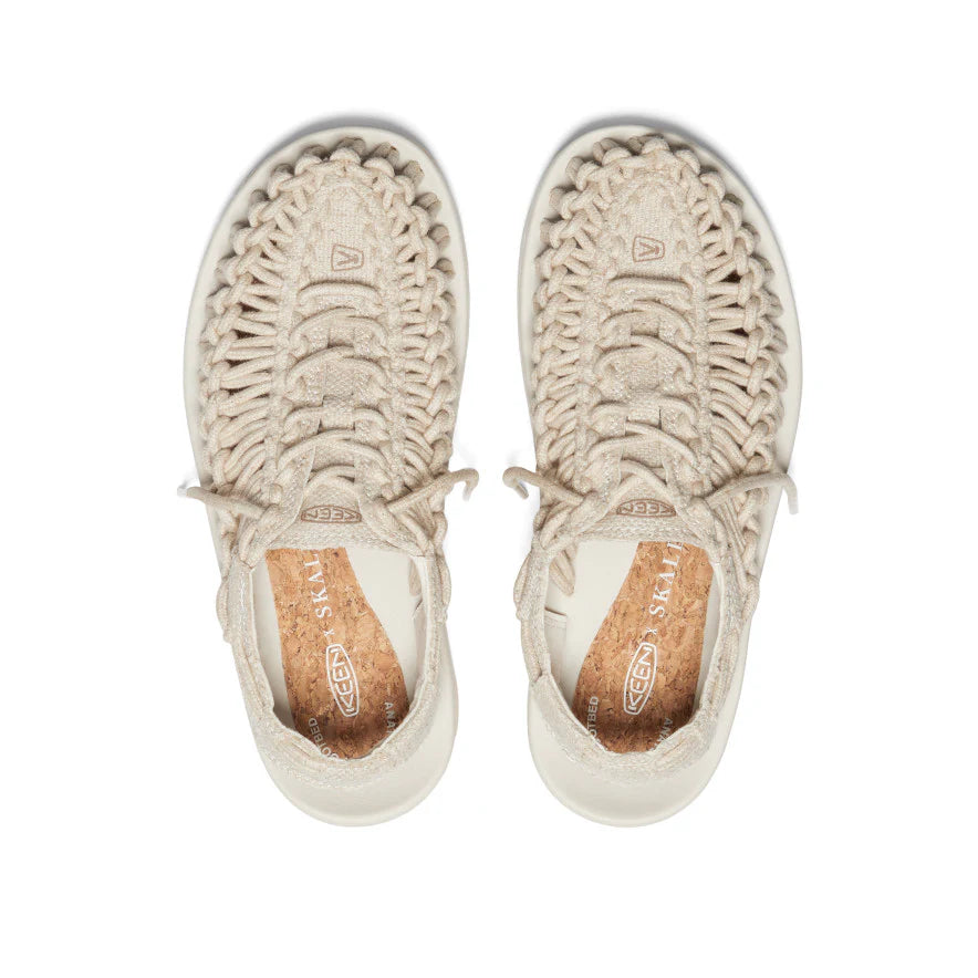 WOMEN'S UNEEK CANVAS x SKALL STUDIO - NATURAL/BIRCH
