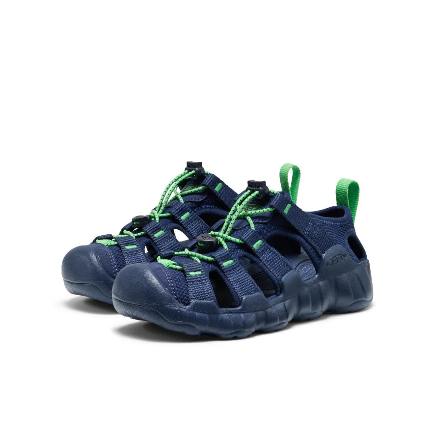 YOUTH'S HYPERPORT H2 SANDAL - NAVAL ACADEMY/VIBRANT GREEN