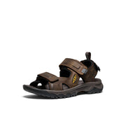 MEN'S TARGHEE III OPEN TOE SANDAL - BISON/MULCH