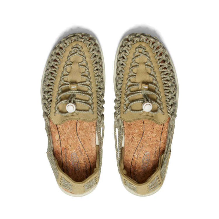 キーン KEEN ユニーク UNEEK （ダークオリーブ×ブラウン） -靴