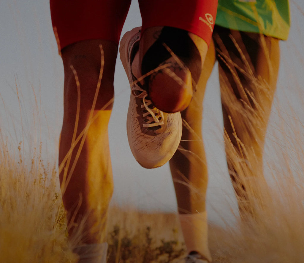 MEN'S SEEK TRAIL RUNNING SHOE - WILLOWHERB/ORANGE PEEL