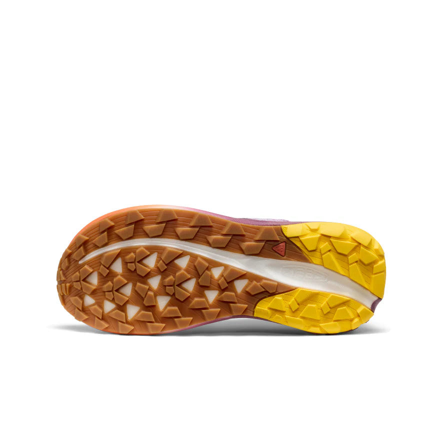 WOMEN'S SEEK TRAIL RUNNING SHOE - WILLOWHERB/ORANGE PEEL