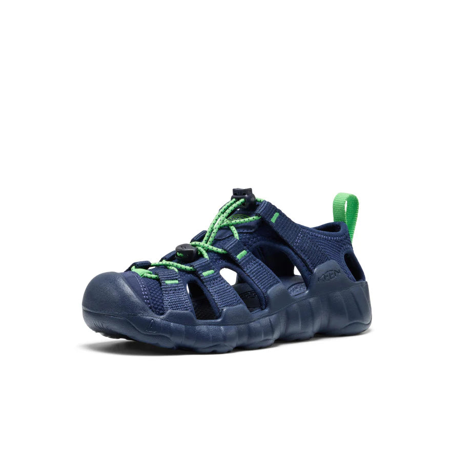 YOUTH'S HYPERPORT H2 SANDAL - NAVAL ACADEMY/VIBRANT GREEN