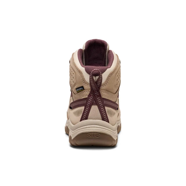 WOMEN'S TARGHEE IV MID WATERPROOF HIKING BOOT  - PLAZA TAUPE/HUCKLEBERRY