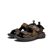 MEN'S TARGHEE III OPEN TOE SANDAL - BISON/MULCH