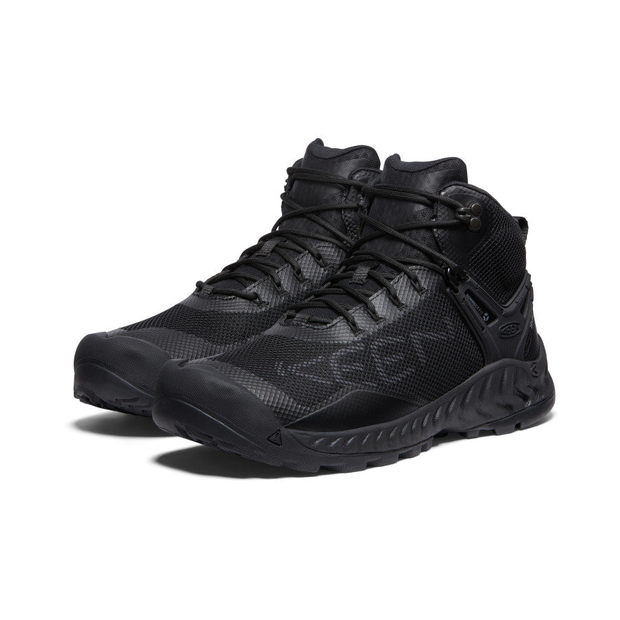 maak MEN'S NXIS EVO MID - TRIPLE BLACK | KEEN FOOTWEAR SINGAPORE