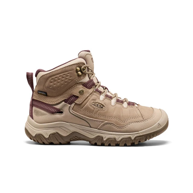 WOMEN'S TARGHEE IV MID WATERPROOF HIKING BOOT  - PLAZA TAUPE/HUCKLEBERRY