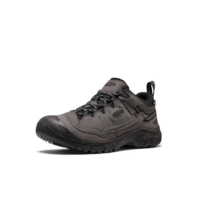 MEN'S TARGHEE IV WATERPROOF HIKING SHOE - MAGNET/BLACK