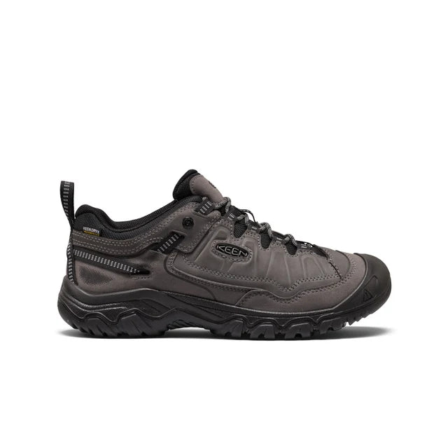 MEN'S TARGHEE IV WATERPROOF HIKING SHOE - MAGNET/BLACK