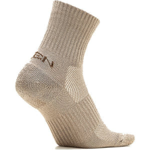 WA-SHI SOCKS QUARTER - BRINDLE/COFFEE BEAN